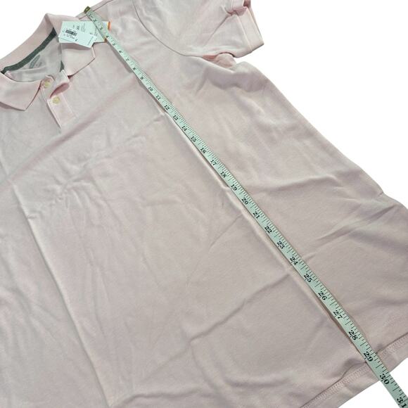 Old Navy Men's Short Sleeve Pink Core Polo Shirt Size XL - Picture 4 of 6